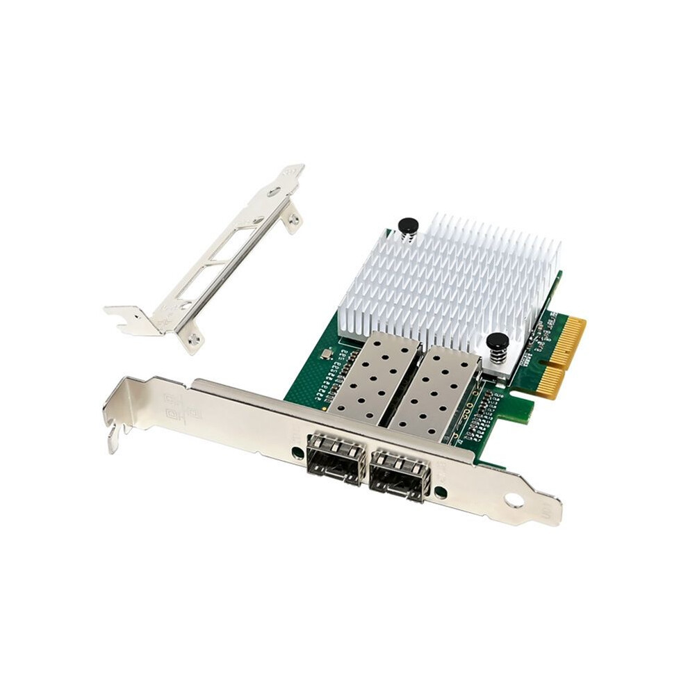 Pci-E Gigabit Server Network Card Dual Port Pcie X4 Ethernet Lan Card 1000Mbps With 82576 Chip For Win7/8/10 4711675946253