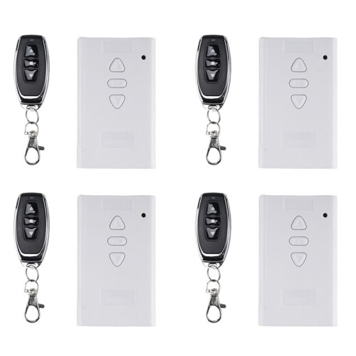 4X AC/ 12V 24V 36V Motor Manual Controller Motor Remote Control  Forwards Reverse  Down Stop with Limit