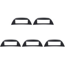 5X 1 Din Car Radio Facia for Laguna III 2007 DVD Stereo CD Panel Dash Kit Trim Fascia Dashboard Frame Black