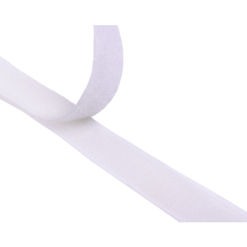 Velcro 10mm Velcro Brand Hook & Loop White Sew On 2m 2