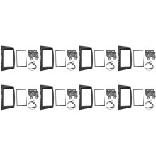 8X voor  Swift 2011-2016 2Din Audiopaneel DVD Navigatiepaneel Frame Auto Fascias Stereo Radiopaneel
