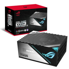 ROG Thor 1000W Platinum II EVA Edition PSU (1000 Watt, Fully Modular Power Supply, 80+ Platinum, Lambda A++ Certified, 135mm PWM fan, 0dB Mode, OLED