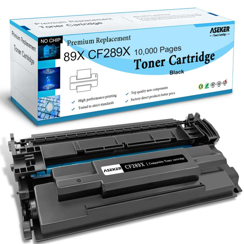 Compatible 89X Cf289x 89A Cf289a Toner Cartridge 10000 Pages For Hp Laserjet Enterprise M507 M507x M507n Mfp M528dn M528f M528 M507dn M528c M528z 770523500270