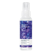 5 x Avon Lavender Avon Senses Body Mist - lavender blossom and musk lavender calm body mist