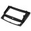 2X 2Din Car CD DVD Frame Audio Fitting Adaptor Dash Trim Kits Facia Panel 9 INCH for  E-Class W211 1999-2007 7