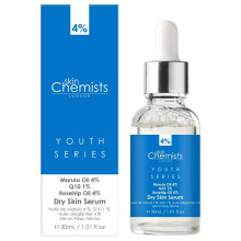 Skin Chemists Dry Skin - Marulua Oil 4%, Q10 1%, Rosehip Oil 4%
