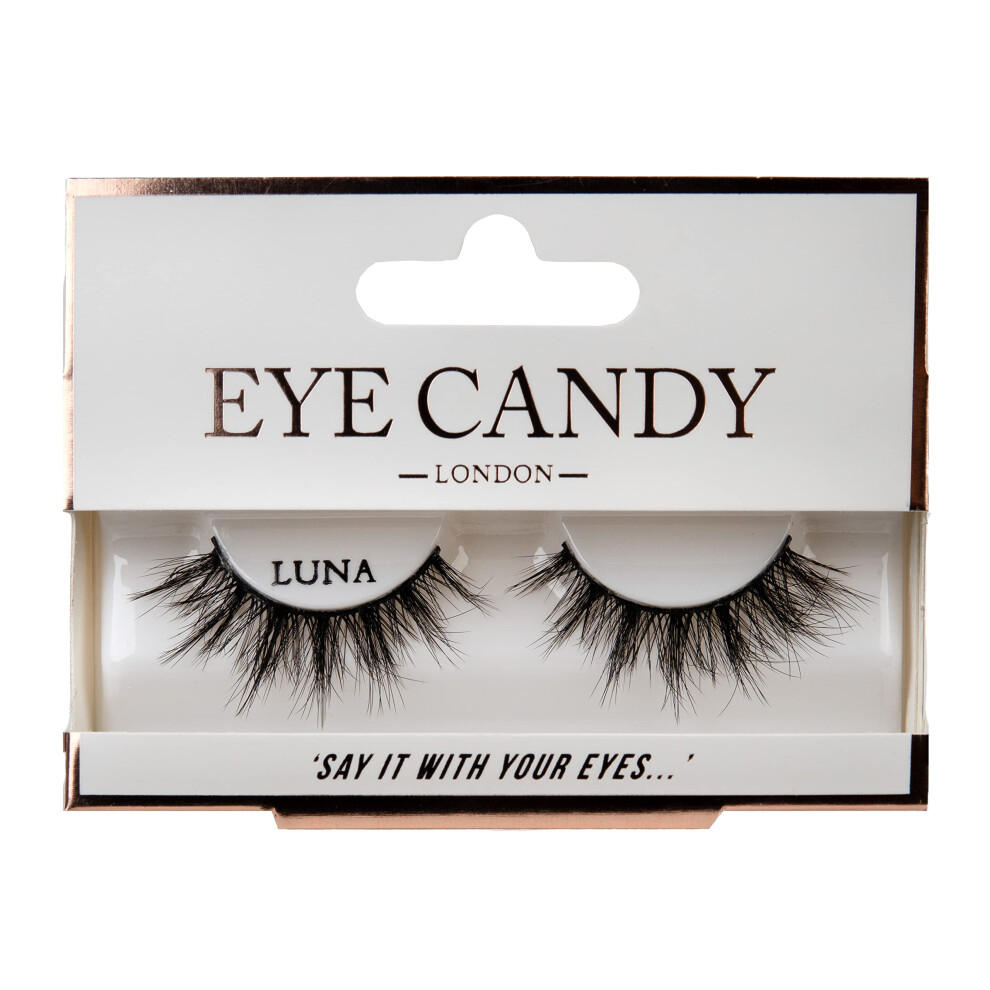 Invogue Black Eye Candy Signature Lash Collection - Luna, One Size