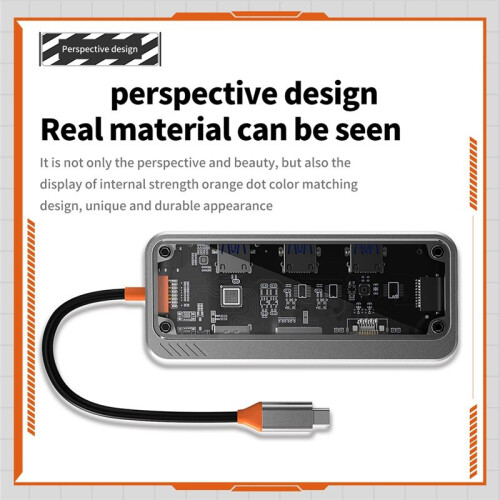 10-in-1 USB Type-C Docking Station Multi-Function Fast Charging Station Gigabit Docking Station 1
