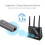 ASUS 2.5G Ethernet USB Adapter (USB-C2500) Wired LAN Network Connection for Mac OS, Linux, Windows, Backward Compatible on 2.5G, 1G, 100Mbps, Ideal for 3