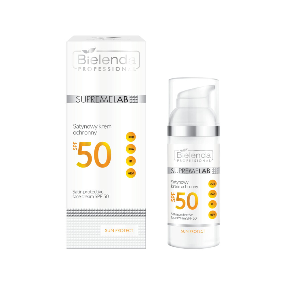 Bielenda Professional Supremelab Satin Protective Face Cream Spf 50, 50Ml