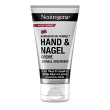 Hand & Nail Cream (75 ml), Fast Absorbing Hand Cream with 4-in-1 Moisturiser, Moisturising Cream with Glycerine + Vitamin E