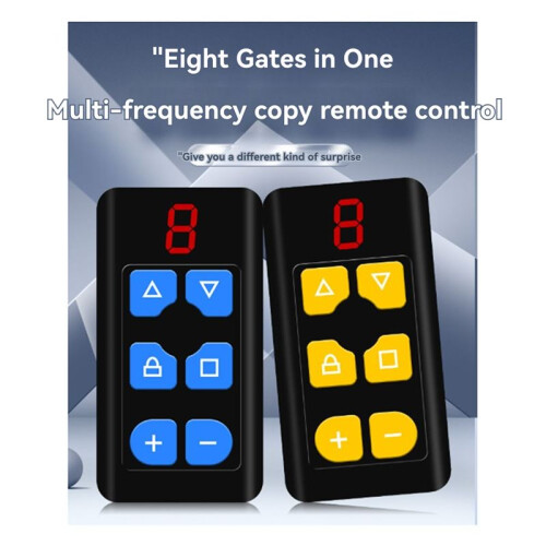Multi-Frequency 8 Channels Remote Control Gate Door Rolling Shutter Door Garage Door Electric Door Copy Remote Control C 1
