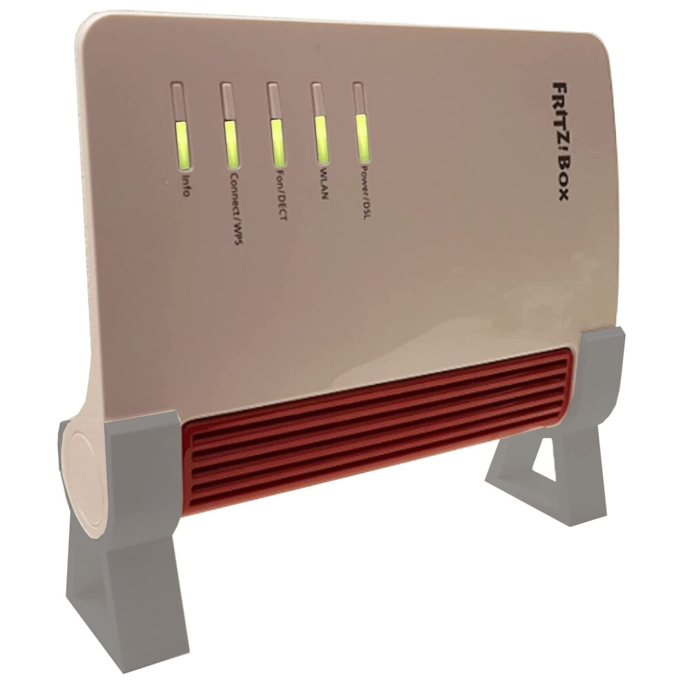 Stand For Avm Fritz!Box Router Stand Fritz Box 7530 Ac+N 7510 6890 5530 6850 Grey 4260753763041