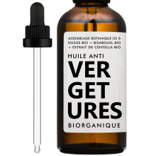 Anti-Stretch Mark + Anti-Scalar Treatment Oil | 100% Natural | With Organic Rosehip Oils + Organic Avocado + Organic Macadamia | Dry Skin / Irregular