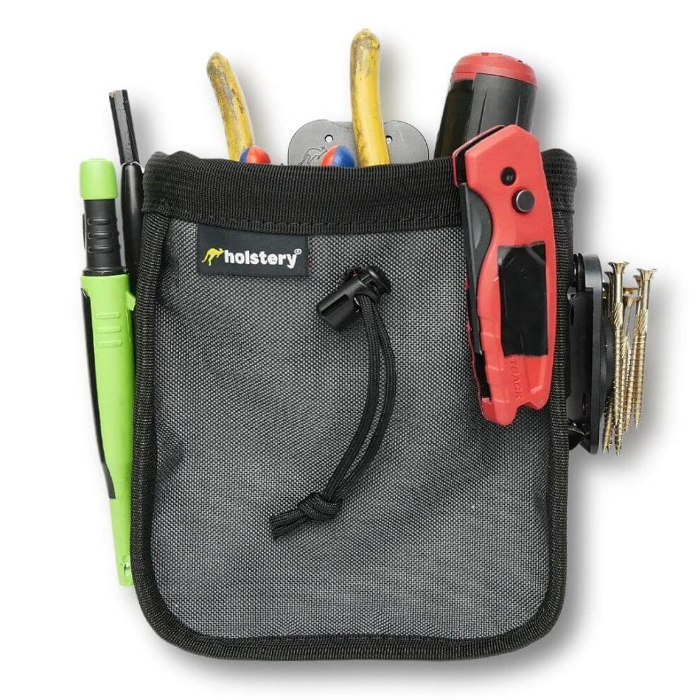 Big Joey Pouch Pro | Clip-On Tool Belt Bag For Tools, Screws, And Nails - Great For An Electrician, Hvac Tech, Plumber, Carpenter, Contractor, Handy 850035556290