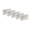 Axiom Surface Mounted Back Box 25mm Wall Pattress Double 2 Gang Electrical Socket, White (5) 1