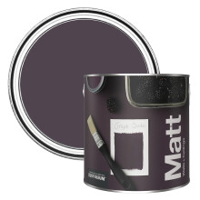 Colours Matt Emulsion Wall and Ceiling Paint - Grape Soda 2.5L