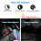2X Quick Charge 3.0 USB Charger Socket, 12V/24V Dual USB Car Power Outlet Cigarette Lighter with LED Voltmeter 2