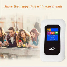 4G Mobile Hotspot Router Pocket MIFI 150Mbps WiFi Router 4G LTE Router WiFi Modem Car Mobile Broadband with Color Screen