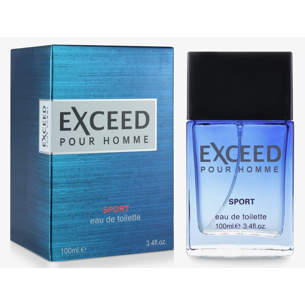 EXCEED Pour Homme Sport Eau De Toilette 100ml Perfume For Him