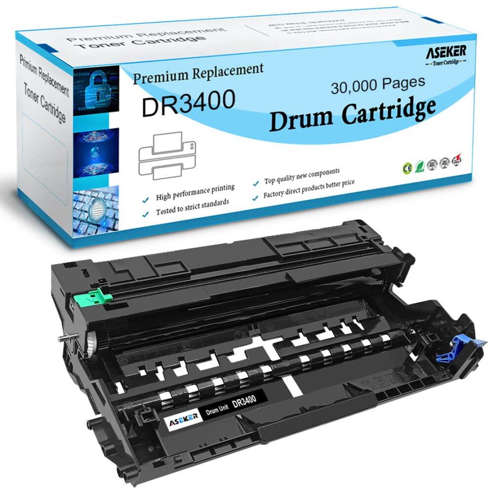 Compatible Dr-3400 Dr3400 Drum Unit 30000 Pages For Brother Dcp-L5500 Dcp-L6600 Hl-L5000 Hl-L5100 Hl-L5200 Hl-L6250 Hl-L6300 Hl-L6400 Mfc-L5700 655746152188