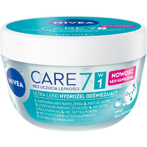 NIVEA Gel Face Cream 100 ml 2