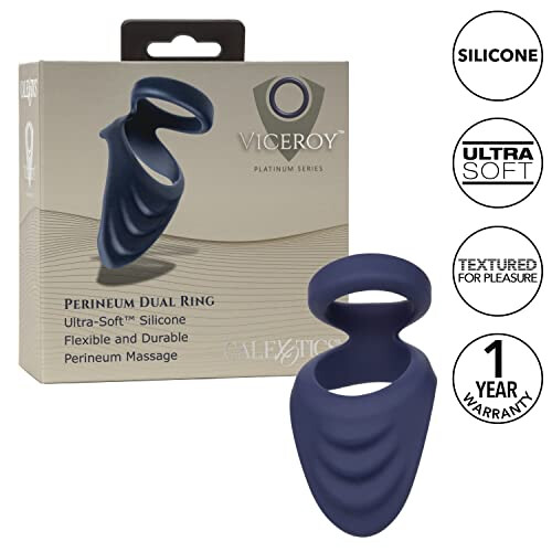 Viceroy Perineum Dual Silicone Cock Ring 2