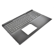 Inspiron 7566/7567 Palmrest & CZECH/SLOVAK Backlit Keyboard - 0MDC8K + 0T3C9W (8NXP8) (Renewed)