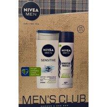 Men Men's Club Sensitive Shower & Deo Duo Gift Set