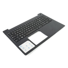 Inspiron 3580/3581/3582/3583 Palmrest & FRENCH Keyboard - 0P4MKJ + 02J0HC (1HDCY) (Renewed)