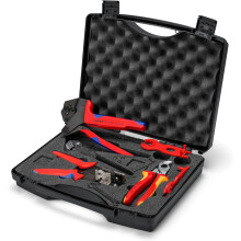 Tool Sets for photovoltaics for Solar Cable connectors MC4 7 Parts, 97 91 04 V01