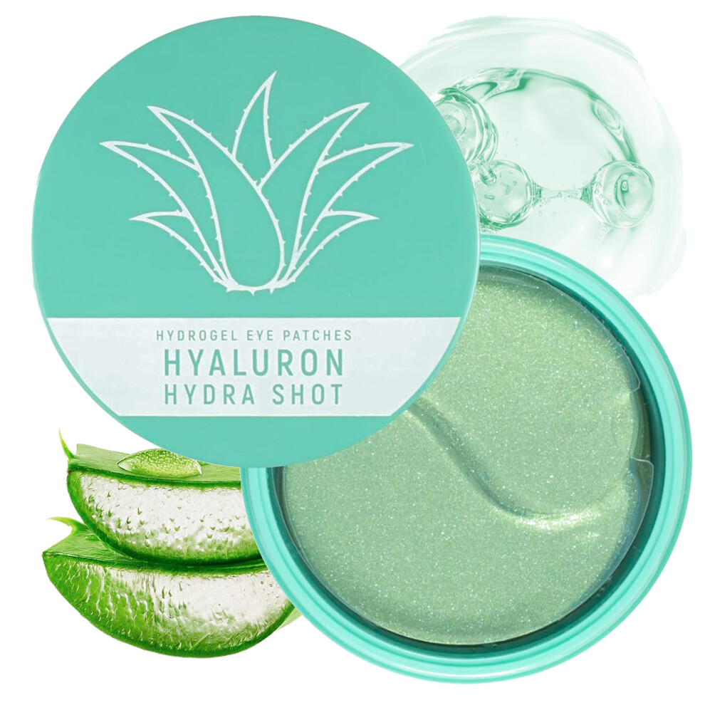 Victoria Beauty Vb Hydra Shot Hyaluron Eye Gel Patches With Aloe Vera 60 Pcs