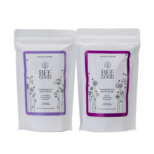 Heavenly Bath Soak Duo Bundle - 2 x 400g Natural Ingredients