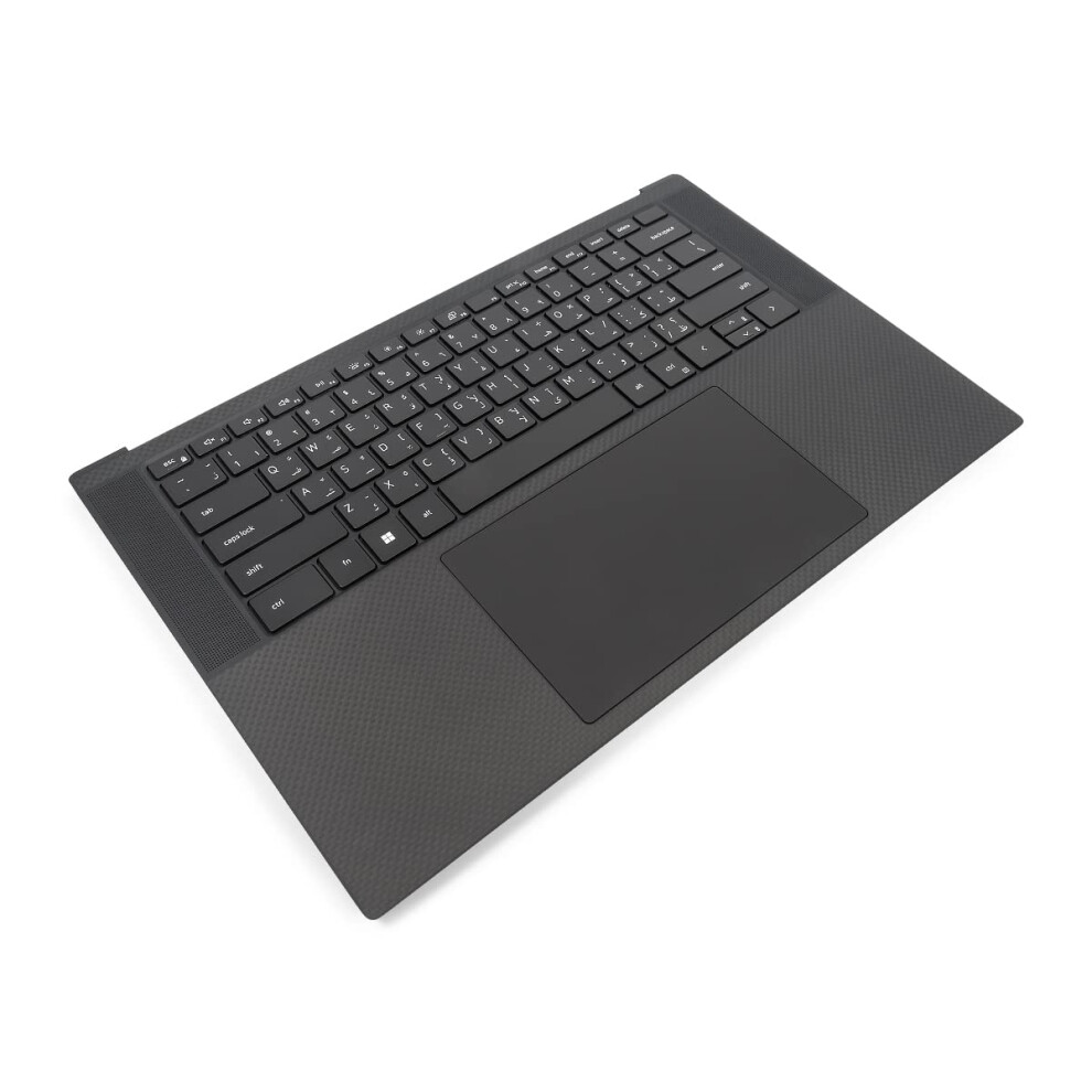 Xps 9500/9510/9520/9530 Palmrest, Touchpad & Arabic Backlit Keyboard - 0Gn0d2 + 0D0kdw (8Pf0j) (Renewed) 5056703587497