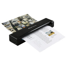 Executive duplex portable scanner-v4pro 8PPM: document scanner, free PDF editor, USB powered, pdf scanner, scan to Word, PDF, XLS, bus.cards to