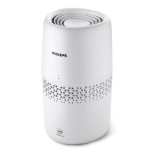 Evaporative Humidifier 2000 Series - Hygienic Humidification, 99.97% Less Bacteria, 2L Water Reservoir, 190 ml/h, for Rooms up to 31 m², Ultra Quiet