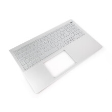 Inspiron 5501/5502/5505 Palmrest & BELGIAN Backlit Keyboard - 06XCC3 + 0KJ08G (Renewed)