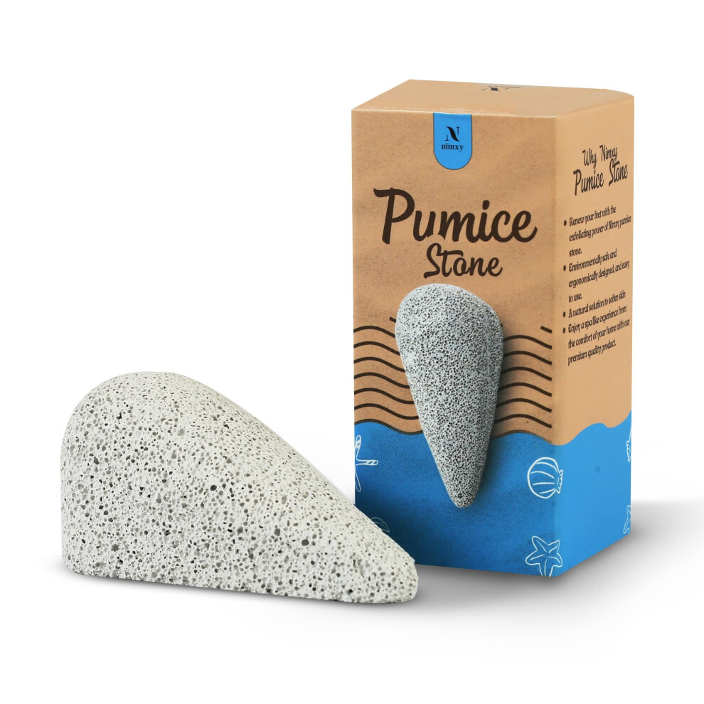 N Nimxy Nimxy Pumice Stone For Feet And Hands 1 Pc Â Feet Hard Skin Remover Â Foot Scrubber For Dead Skin Removal Â Natural Foot File And Callus Remover