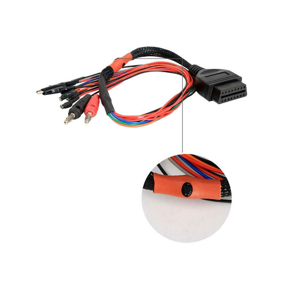 8X Car Mpps V18 Version V18.12.3.8 Breakout Tricore Cable Ecu Programming Multi-Connector Obd 16Pin Bench Pinout Cable Black 4711364426127