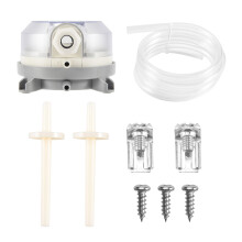 Advanced Air Differential Pressure Switch 20-200Pa, Adjustable Flow Control for Ventilation and HVAC Systems, Overheat and Frost Protection