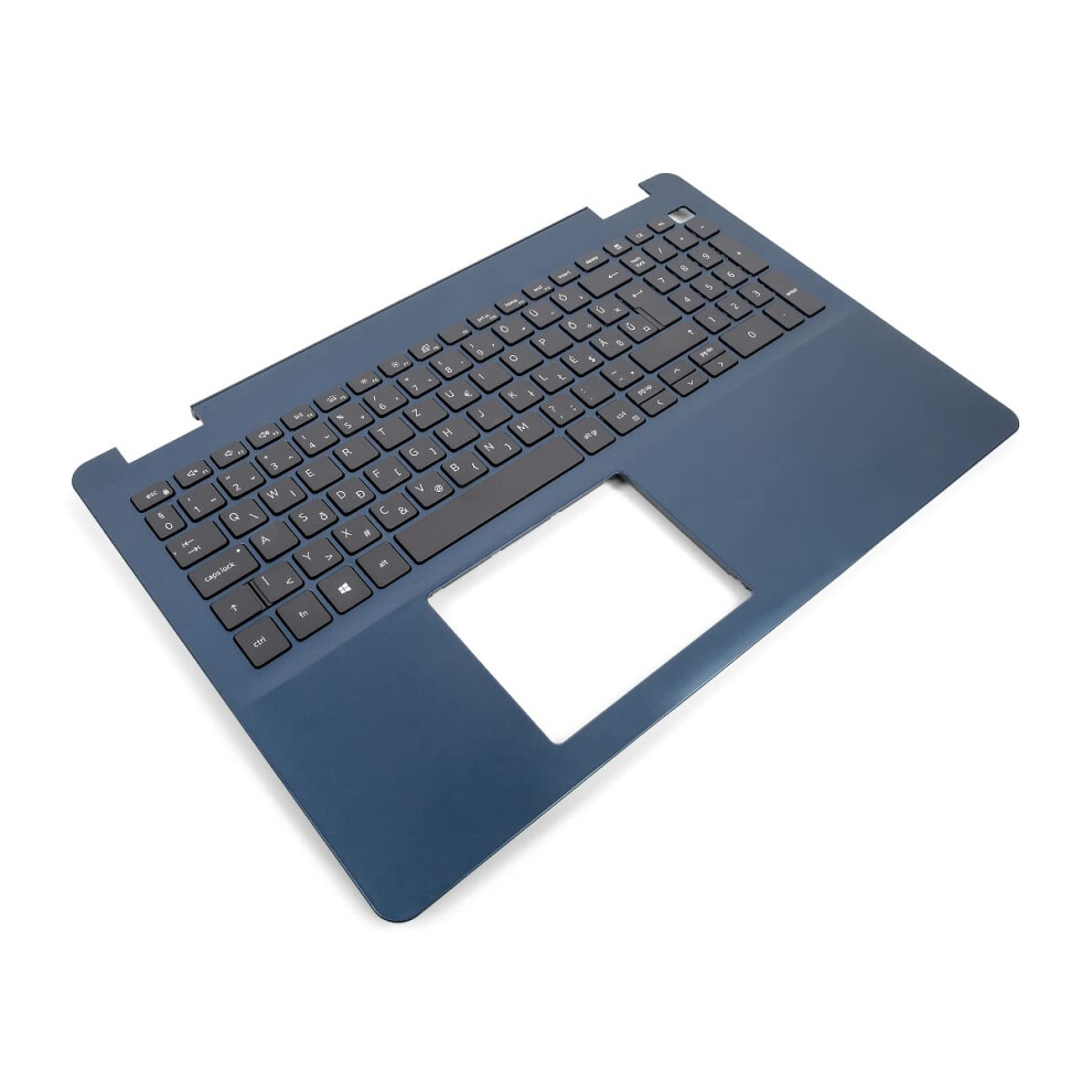 Dell Inspiron 5584 Ink Palmrest & Hungarian Backlit Keyboard - 0227Vh + 06Kj0h (Renewed) Blue