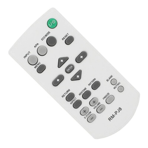 2X Universal RM-PJ8 Projector Replacement Remote Control for  RM-PJ5/PJ6/PJ10/PJ12/PJ1 Wireless Remote Controller 1