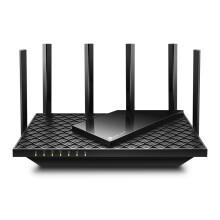 AXE5400 Tri-Band Wi-Fi 6E Router, Wi-Fi Speed up to 5400 Mbps, 5x Gigabit Port, 1 USB 3.0 (Renewed)