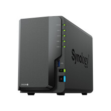 DS224+ 8TB 2 Bay NAS Solution installed with 2 x 4TB HAT3300 Drives