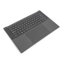 XPS 9500/9510/9520/9530 Palmrest, Touchpad & SPANISH Backlit Keyboard - 0G6RGD + 0GGG7M (K6VNN) (Renewed)