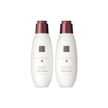 The Ritual of Ayurveda Value Pack - Nourishing Shampoo and Conditioner Set - With Wheat, Chia Seeds, Rice, and Macadamia Oil - Gift Set Pack of 2x