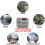 3X Universal Garage Door Remote Control Receiver 2CH Controller  for Transmitter RX Multi Frequency 433-900MHz 2