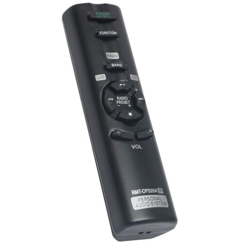2X RMT-CPS20A RMTCPS20A Replace Remote Control for  Personal Audio System ZS-PS20CP ZSPS20CP 2