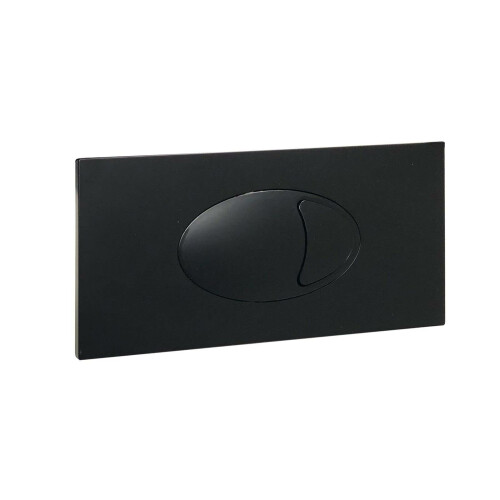 Concealed Toilet Cistern including Large Dual Flush Black Push Button 2