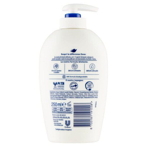 Dove Mani Deep Nutrient Liquid Soap 250 ml 2